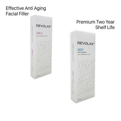 Гиалуроновая кислота Revolax Dermal Filler безопасный инъекционный раствор для уменьшения морщин, контурирования лица и увлажнения кожи.