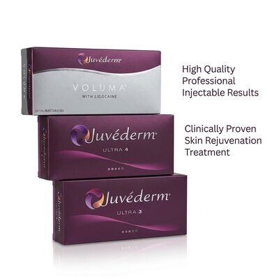 Инъекции для лица Juvederm Дермальный наполнитель Срок действия 9-12 месяцев Ultra3 Ultra4 Voluma Идеально подходит для улучшения контура лица
