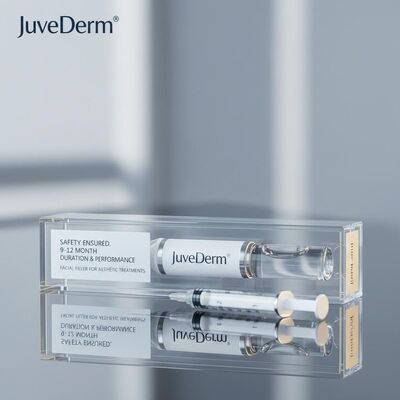 Безопасность гарантирована: филлер для лица Juvederm обеспечивает продолжительность действия от 9 до 12 месяцев и эффективность при эстетических процедурах.