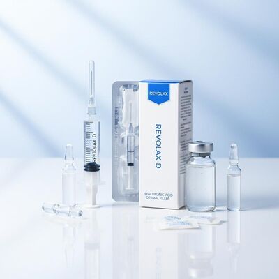 Гиалуроновая кислота Revolax Dermal Filler безопасный инъекционный раствор для уменьшения морщин, контурирования лица и увлажнения кожи.