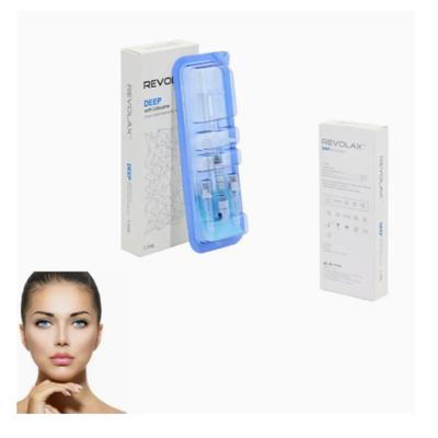 Высокая биосовместимость Revolax Dermal Filler Injectable Gel для коррекции морщин лица и омолаживания кожи