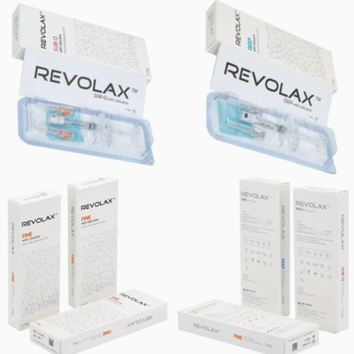 Прекрасное глубокое суб-Q Revolax Dermal Filler Injectionглубина средней до глубокой дермы для восстановления объема лица и уменьшения морщин