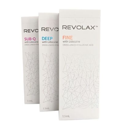 Гиалуроновая кислота для корейской кожи и лица Revolax Deep Filler для использования на губах