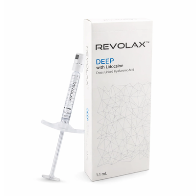 Избегайте замораживания филлера Revolax Fine Deep Sub Q с концентрацией 20 мг/мл для глубокого восполнения объема лица и коррекции морщин