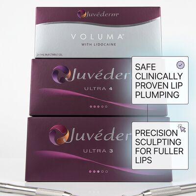 Филлер для линии подбородка Juvederm, гиалуроновая кислота, дермальный филлер для лифтинга нижней части лица, коррекции брылей 24 мг/мл