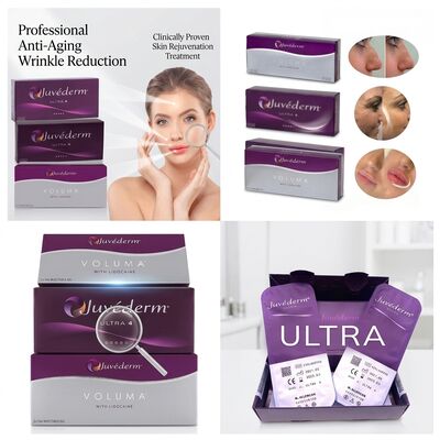 Juvederm Ultra 3 Наполнитель носолобиальных складков Гиалуроновая кислота Дермальное наполнитель для сглаживания линий улыбки 24 мг/ мл