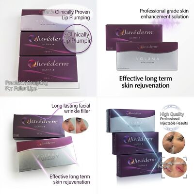 Наполнитель лобковой клетки Juvederm Гиалуроновая кислота Наполнитель кожи для коррекции глабелярных линий 24 мг/ мл