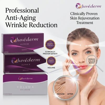 Филлер для губ Juvederm Ultra 3 с гиалуроновой кислотой 24 мг/мл для объема и контура губ