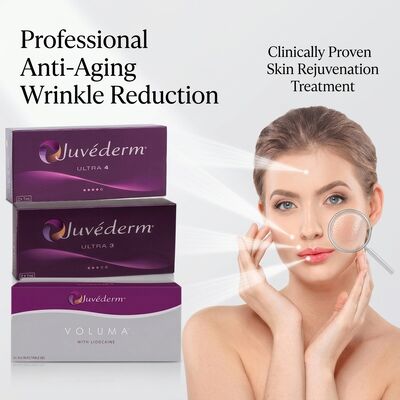 Филлер для губ Juvederm Ultra 3 с гиалуроновой кислотой 24 мг/мл для объема и контура губ