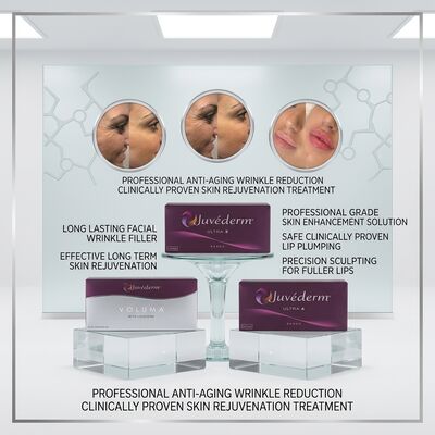 Juvederm Temple Filler Гиалуроновая кислота Дермальное наполнитель для восстановления временного порошкового объема 24 мг/ мл