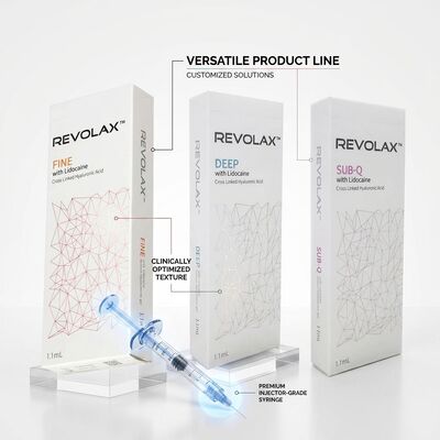 Revolax Sub-Q Full Face Filler Монофазный филлер на основе гиалуроновой кислоты 1,1 мл для восстановления объема лица