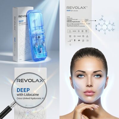 Revolax Sub-Q наполнитель челюсти монофазный гиалуроновый кислотный дермальный наполнитель 1.1 мл для контура челюсти