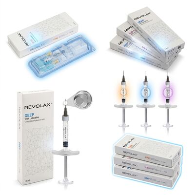 Revolax Fine Forehead Filler Monophasic Hyaluronic Acid Dermal Filler 1.1ml for Forehead Line Correction