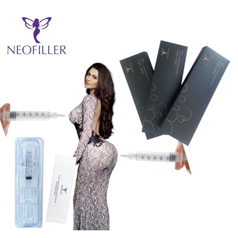 Скрещенный 24 мг- мл гиалуроновая кислота Dermal Filler 20 мл Инъекционный гель Нехирургический естественный вид лифта лица