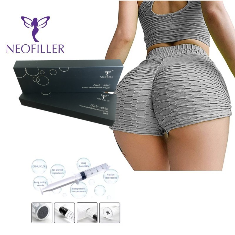 9-12 месяцев Долговечность Гиалуроновая кислота Dermal Filler Инъекционный гель Улучшенные натуральные черты лица