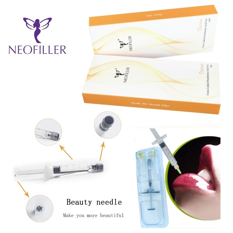 Премиум гиалуроновая кислота Dermal Filler Инъекционный гель Инъекция лица Улучшение омолаживающего лечения