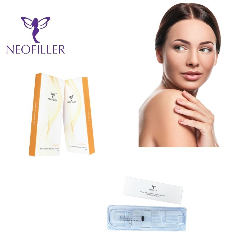 24 мг-мл Гиалуроновая кислота Dermal Filler Injectable Gel 9-12 месяцев Долговечность Улучшение лица