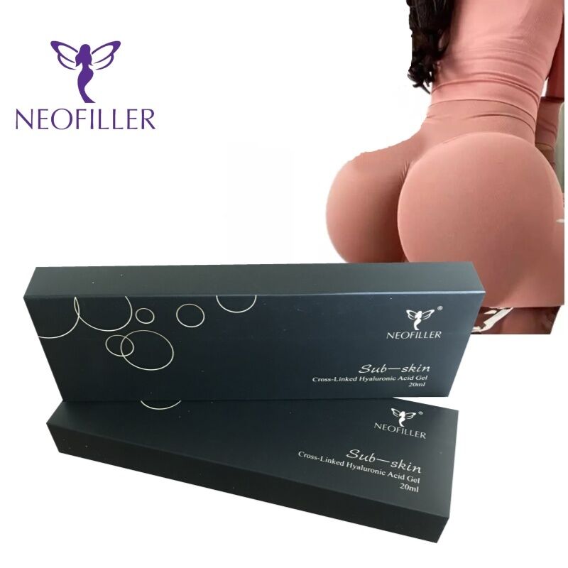 Прозрачный дермальный филлер с гиалуроновой кислотой и технологией поперечного сшивания для хранения при комнатной температуре и омоложения лица