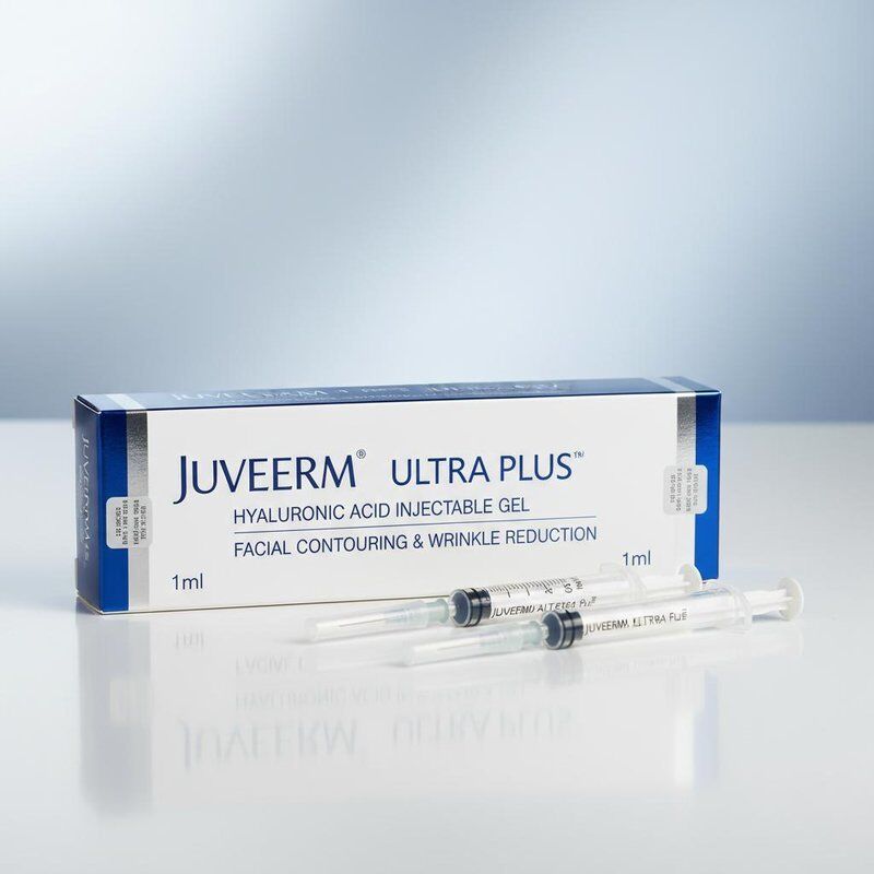 Безопасность Juvederm Ultra Plus Filler 1ml 2Syringes Гиалуроновая кислота Инъекционный гель для контура лица и уменьшения морщин