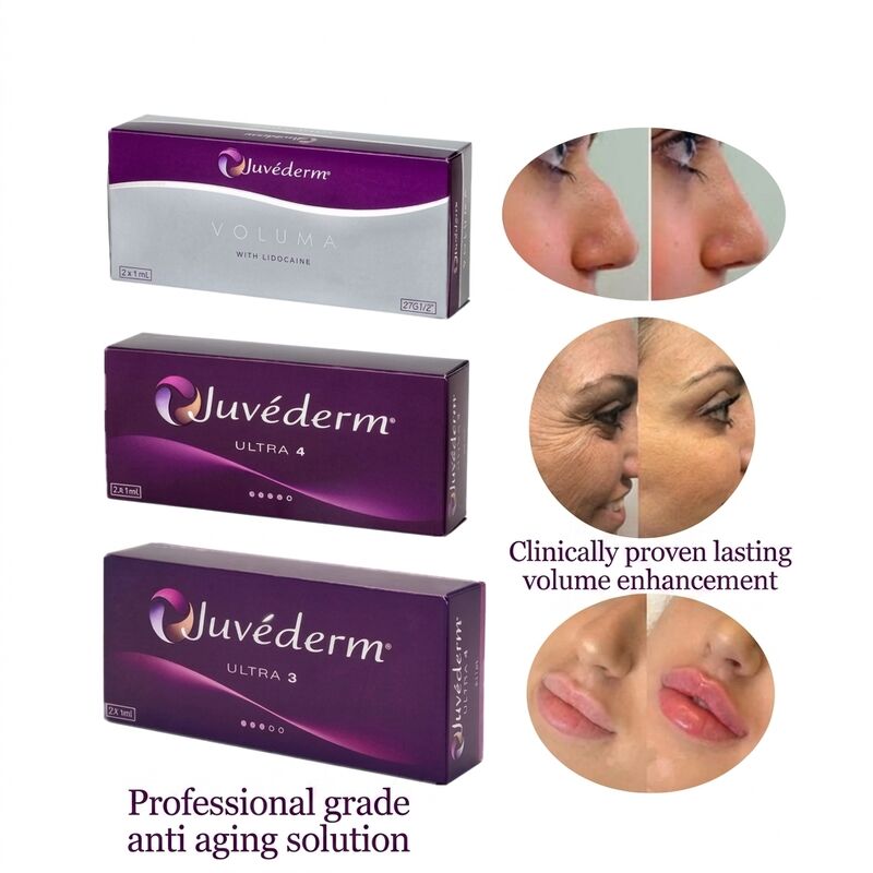 Пластическая хирургия Juvederm Dermal Filler Concentration 20mgMl Долговечность 9-12 месяцев Подходит для улучшения контуров лица и омоложения кожи