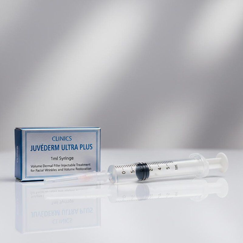 Клиники Juvederm Ultra Plus Filler 1 мл Шприц объемный Дермальный наполнитель Инъекционное лечение морщин лица и восстановление объема