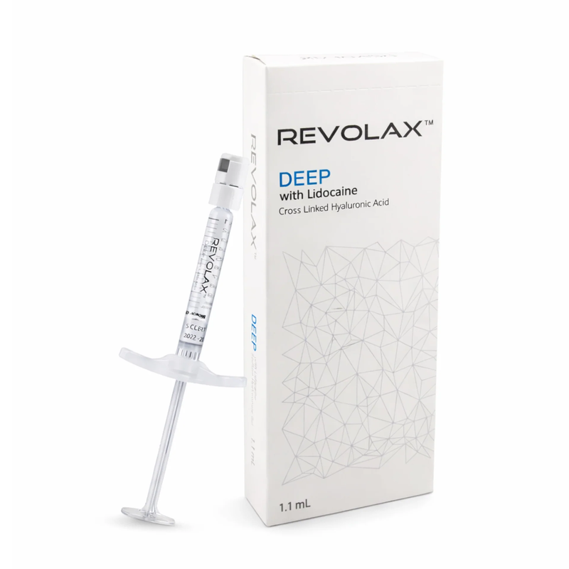 Избегайте замораживания филлера Revolax Fine Deep Sub Q с концентрацией 20 мг/мл для глубокого восполнения объема лица и коррекции морщин
