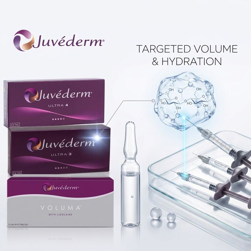 Juvederm Ultra 4 Наполнитель носа Гиалуроновая кислота Дермальное наполнитель для нехирургической ринопластики Носовой реформы