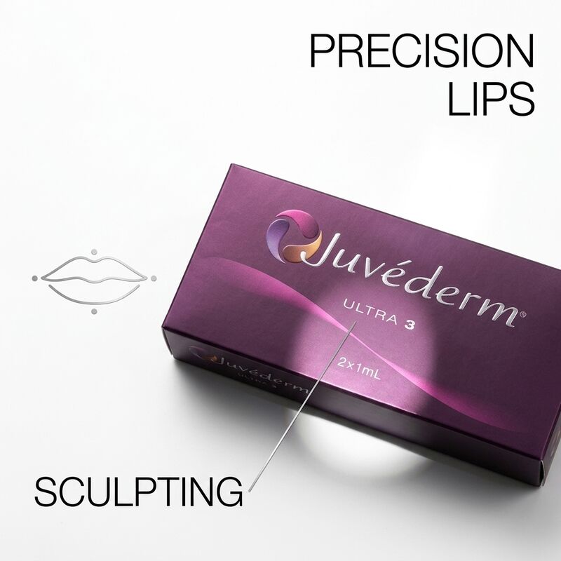 Juvederm Temple Filler Гиалуроновая кислота Дермальное наполнитель для восстановления временного порошкового объема 24 мг/ мл