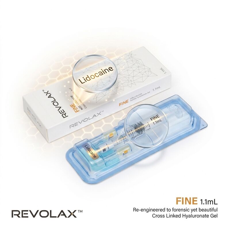 Revolax глубокий назолабиальный наполнитель монофазный скрещенный гиалуроновый кислотный дермальный наполнитель 1.1 мл 24 мг/ мл